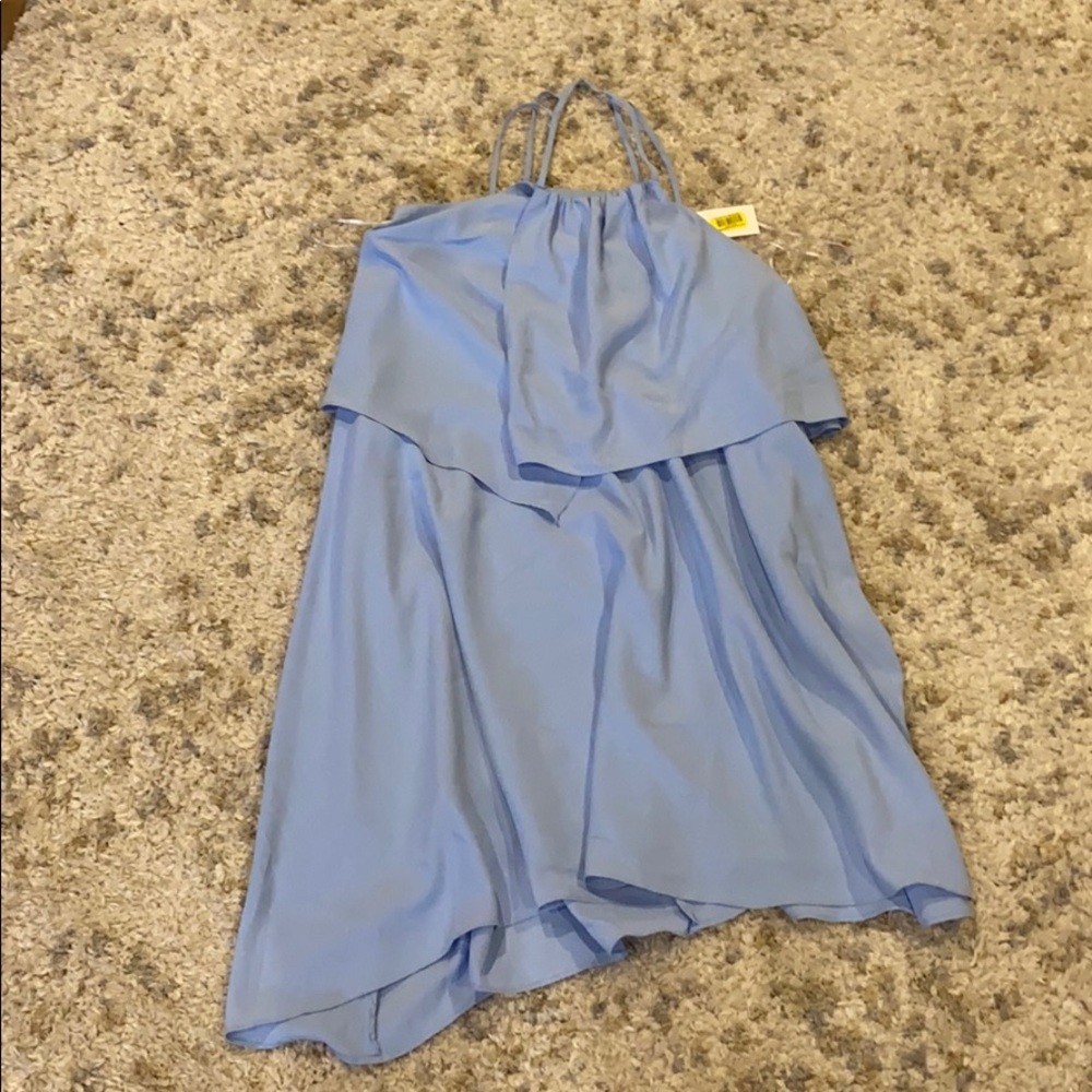 Asymmetrical dress perfect for a summer wedding